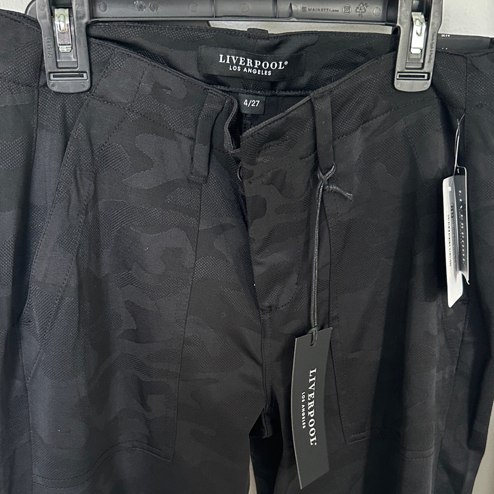 Liverpool Black Camouflage joggers